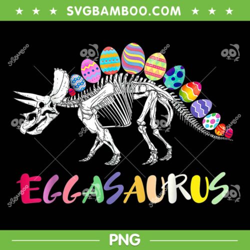 Eggasaurus Stegosaurus PNG, Funny Dinosaur Egg Easter PNG, T Rex Easter Day PNG