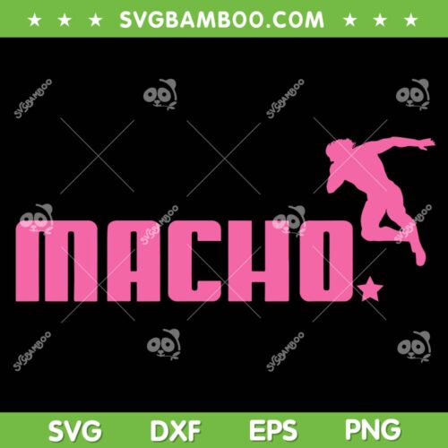 Flying Elbow Athletics SVG PNG, Detailed Sports SVG, Randy Savage DXF SVG PNG EPS