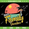 Family Vacation 2023 SVG PNG, Retro Trip Cruise SVG, Family Trip DXF SVG PNG EPS