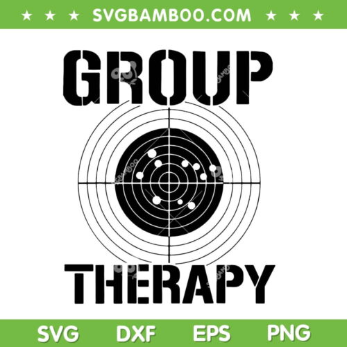 Group Therapy SVG PNG, My Idea Of Group Therapy SVG, Funny Wine Quote DXF SVG PNG EPS