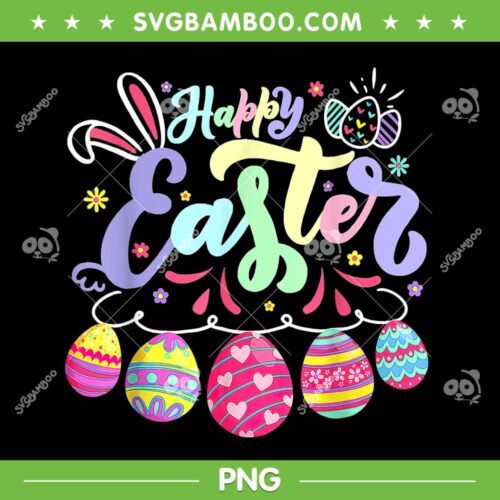 Happy Easter Bunny Spring PNG, Easter Egg Hunt PNG, Happy Easter Day PNG