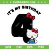 Hello Kitty It's My Birthday SVG PNG, Kids Birthday 4 Year SVG, It's My Birthday 4 DXF SVG PNG EPS Hello Kitty It's My Birthday SVG PNG, Kids Birthday 4 Year SVG, It's My Birthday 4 DXF SVG PNG EPS