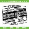 I'm A Good Mom SVG PNG, Overstimulated Moms Club SVG, Raising Mayhem DXF SVG PNG EPS