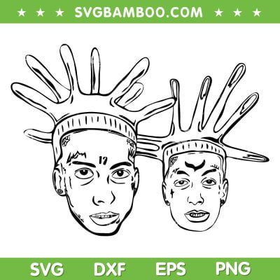 Im An Island Boy Black And White SVG PNG, Funny Island Boy SVG, Im An Island Boy DXF SVG PNG EPS
