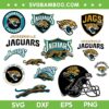 Jacksonville Jaguars SVG Bundle, NFL Jacksonville Jaguars SVG Bundle, Sport Logo DXF SVG PNG EPS
