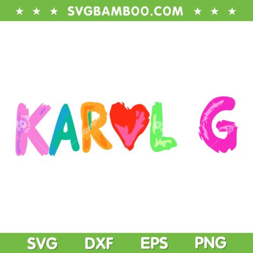 Karol G Manana Sera Bonito SVG, Karol G Heart SVG, La Bichota DXF SVG PNG EPS