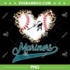 Leopard Heart Mariners PNG, Seattle Mariners PNG, Mariners Heart Baseball PNG Leopard Heart Mariners PNG, Seattle Mariners PNG, Mariners Heart Baseball PNG