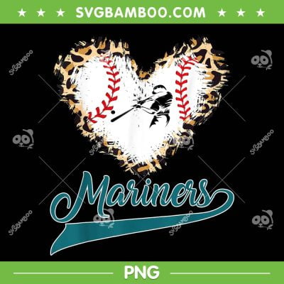 Leopard Heart Mariners PNG, Seattle Mariners PNG, Mariners Heart Baseball PNG Leopard Heart Mariners PNG, Seattle Mariners PNG, Mariners Heart Baseball PNG