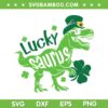 Lucky Dinosaur St Patricks Day SVG PNG, T Rex Shamrock SVG, Funny Patricks Day DXF SVG PNG EPS Lucky Dinosaur St Patricks Day SVG PNG, T Rex Shamrock SVG, Funny Patricks Day DXF SVG PNG EPS