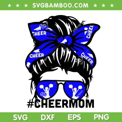 Messy Bun Cheer Mom SVG PNG, Cheer Leader SVG, Cheer Mom Life DXF SVG PNG EPS Messy Bun Cheer Mom SVG PNG, Cheer Leader SVG, Cheer Mom Life DXF SVG PNG EPS