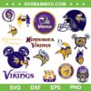 Minnesota Vikings SVG Bundle, Vikings Football SVG Bundle, NFL Football DXF SVG PNG EPS