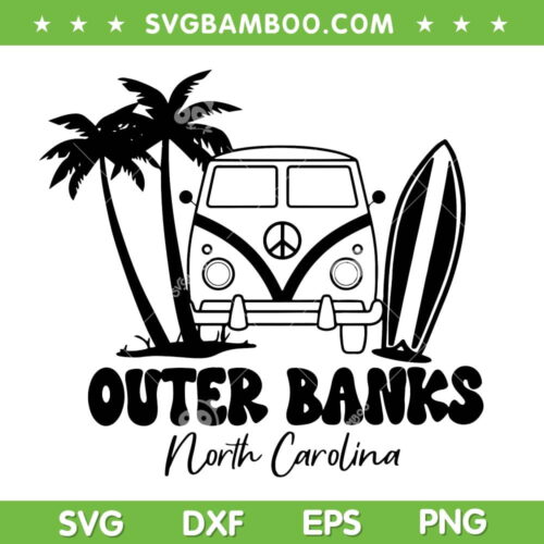 Outer Banks SVG PNG, Pogue Life SVG, Outer Banks North Carolina DXF SVG PNG EPS