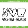 Peace Love Arkansas SVG PNG, Arkansas Baseball SVG, Arkansas Map DXF SVG PNG EPS Peace Love Arkansas SVG PNG, Arkansas Baseball SVG, Arkansas Map DXF SVG PNG EPS