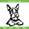 Peeking Scottish Terrier SVG PNG, Yorkshire Terrier SVG, Peeking Dog DXF SVG PNG EPS Peeking Scottish Terrier SVG PNG, Yorkshire Terrier SVG, Peeking Dog DXF SVG PNG EPS
