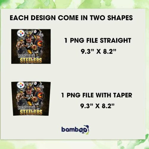 Pittsburgh Steelers Mascot 20oz Skinny Tumbler PNG, Pittsburgh Steelers Logo Tumbler Wrap PNG, National Football Tumbler Sublimation Pittsburgh Steelers Mascot 20oz Skinny Tumbler PNG, Pittsburgh Steelers Logo Tumbler Wrap PNG, National Football Tumbler Sublimation