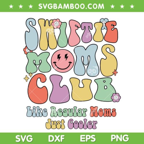 Retro Swiftie Moms Club SVG PNG, Taylor 2023 Tour SVG, Like Regular Moms DXF SVG PNG EPS