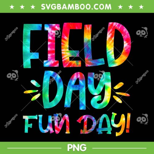 School Field Day 2023 PNG, Tie Dye Field Day Teacher PNG, Field Day Fun Day PNG
