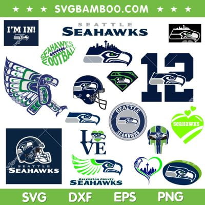 Seattle Seahawks SVG Bundle, Seahawks Football SVG Bundle, NFL Football DXF SVG PNG EPS Seattle Seahawks SVG Bundle, Seahawks Football SVG Bundle, NFL Football DXF SVG PNG EPS