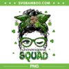 Shenanigans Squad Messy Bun PNG, Womens Lucky Leopard PNG, Shenanigans Squad PNG
