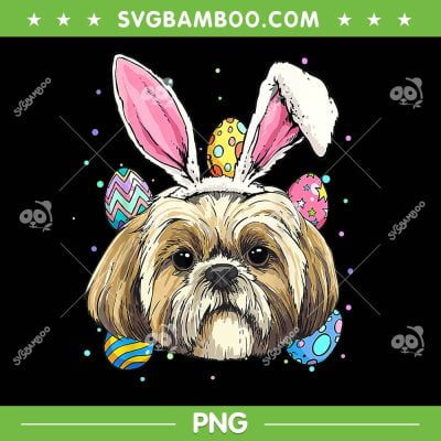Shih Tzu Easter Bunny Dog PNG, Happy Easter Day Cute Bunny Dog PNG, Shih Tzu Dog PNG Shih Tzu Easter Bunny Dog PNG, Happy Easter Day Cute Bunny Dog PNG, Shih Tzu Dog PNG