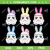 Star Wars Easter Bunny SVG PNG, Darth Vader Bunny Ear SVG, Star Wars Easter Day DXF SVG PNG EPS