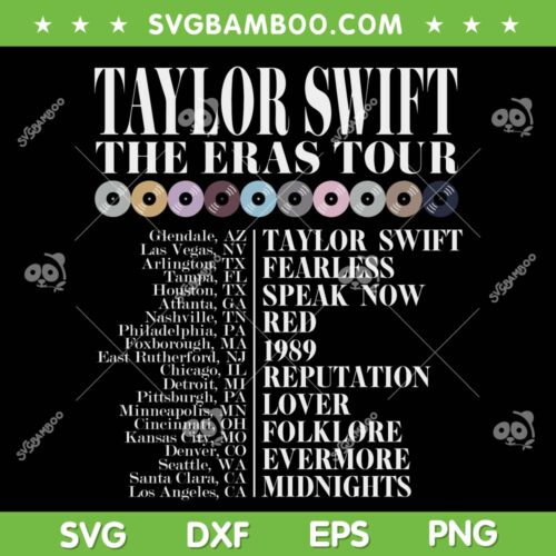 Taylor Swift Eras Tour PNG, Taylor Swift Digital Poster PNG, Country Music Singer PNG