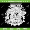 Teenage Mutant Ninja Turtles Classic SVG PNG, Original Ninja Turtles SVG, Ninja Turtles DXF SVG PNG EPS