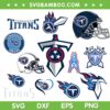 Tennessee Titans SVG Bundle, NFL Tennessee Titans SVG Bundle, Football Logo DXF SVG PNG EPS