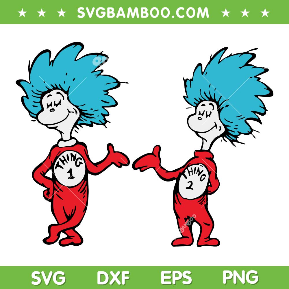 The Cat In The Hat Thing 1 And Thing 2 The Cat In The Hat Thing 1 And Thing 2