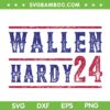 Wallen Hardy SVG PNG, Retro Country Concert Music SVG, Wallen Hardy 24 DXF SVG PNG EPS Wallen Hardy SVG PNG, Retro Country Concert Music SVG, Wallen Hardy 24 DXF SVG PNG EPS