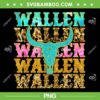 Wallen Western Leopard PNG, Wallen Bullhead PNG, Wallen Bull Skull Leopard PNG