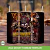 Washington Commanders Mascot 20oz Skinny Tumbler PNG, Washington Football Tumbler Wrap PNG, NFL Football Team Tumbler Sublimation Washington Commanders Mascot 20oz Skinny Tumbler PNG, Washington Football Tumbler Wrap PNG, NFL Football Team Tumbler Sublimation