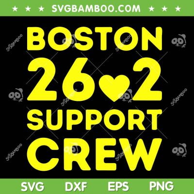 2023 Marathon Boston Support Crew SVG PNG, Boston Marathon Team SVG, Boston Marathon 2023 DXF SVG PNG EPS