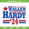Womens Wallen Hardy 24 SVG PNG, Morgan Wallen Flag SVG, Hardy 2024 Country Music DXF SVG PNG EPS