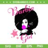 Afro Barbie Girl Pink SVG PNG, Girl Blowing Gum SVG, Afro Black Barbie DXF SVG PNG EPS Afro Barbie Girl Pink SVG PNG, Girl Blowing Gum SVG, Afro Black Barbie DXF SVG PNG EPS
