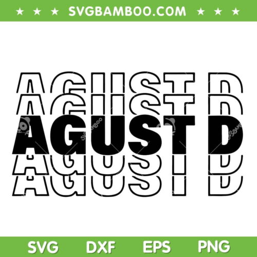 Agust D SVG PNG, Suga World Tour 2023 SVG, Agust D Tour Kpop DXF SVG PNG EPS
