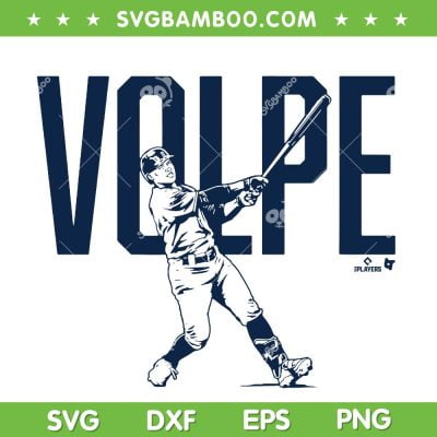 Anthony Volpe SVG PNG, New York Baseball Volpe SVG, NY Yankees DXF SVG PNG EPS Anthony Volpe SVG PNG, New York Baseball Volpe SVG, NY Yankees DXF SVG PNG EPS