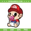 Baby Mario SVG PNG, Super Mario Kids SVG, Super Mario Characters DXF SVG PNG EPS