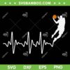 Basketball Heartbeat SVG PNG, Player Coach Basketball Lovers SVG, Sport Love DXF SVG PNG EPS