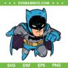 Batman Chibi SVG PNG, Chibi The Batman 2023 SVG, Batman 2023 DXF SVG PNG EPS