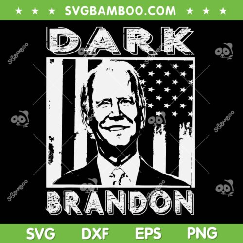 Biden Dark Brandon American Flag SVG, Saving American SVG PNG, Anti Biden DXF SVG PNG EPS