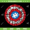 Captain Autism Awareness SVG PNG, Autism Superhero SVG, Puzzle Superhero DXF SVG PNG EPS