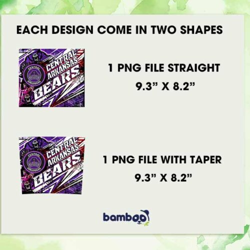 Central Arkansas Bears Basketball Tumbler Wrap PNG, Bears HBCU Basketball Tumbler Template Sublimation, University Of Central Arkansas 20oz Skinny Tumbler PNG