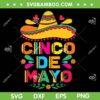 Cinco De Mayo Fiesta Hat SVG PNG, Camisa 5 De Mayo SVG, Happy Cinco De Mayo DXF SVG PNG EPS