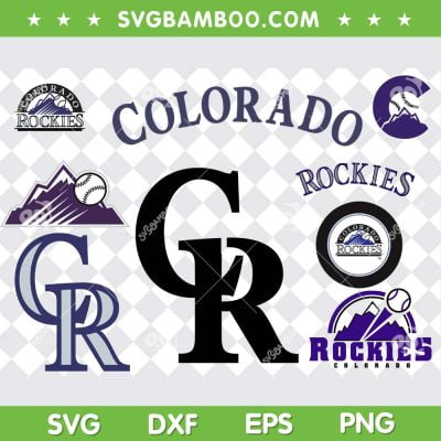 Colorado Rockies SVG Bundle, Colorado Rockies Logo SVG Bundle, Football Sports DXF SVG PNG EPS Colorado Rockies SVG Bundle, Colorado Rockies Logo SVG Bundle, Football Sports DXF SVG PNG EPS