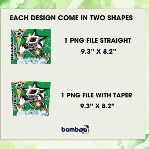 Dallas Stars 20oz Skinny Tumbler PNG, Dallas Stars Zipper Tumbler Wrap, NHL Hockey Tumbler Template Sublimation