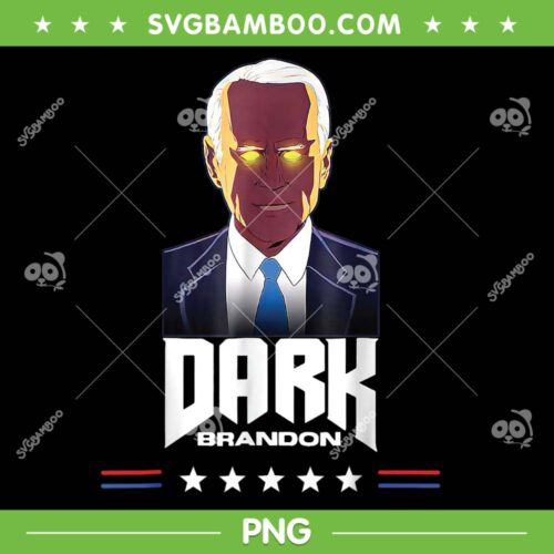 Dark Brandon PNG, Joe Biden Dark Brandon PNG, Anti Biden American Flag PNG