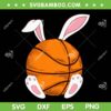 Easter Bunny Basketball SVG PNG, Rabbit Football Easter Day 2023 SVG, Easter Day Bunny DXF SVG PNG EPS