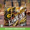 Grambling Tigers Basketball Tumbler Wrap PNG, Grambling State Tigers Tumbler Template Sublimation, HCBU Basketball Teams 20oz Skinny Tumbler PNG