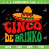 Cinco De Drinko SVG PNG, Groovy Mayo Fiesta Mexican SVG, Party Drinking Cinco De Mayo DXF SVG PNG EPS